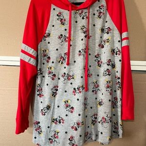 Raglan style Minnie Hoodie